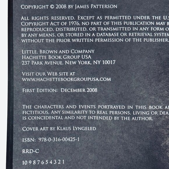 Daniel X: Alien Hunter - James Patterson -Graphic Novel Advance Copy 2008 - 1st - Picture 9 of 9